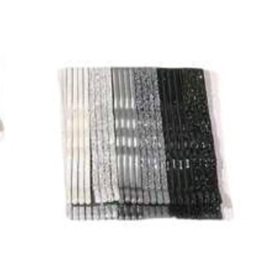 Black and Silver Hair Pins Set